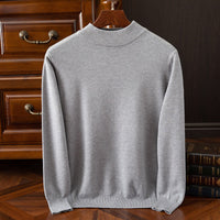 Carter Mock Neck – Grau