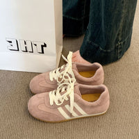 Damen Sportliche Sneakers mit rutschfester Sohle und weichem Obermaterial – Rosa