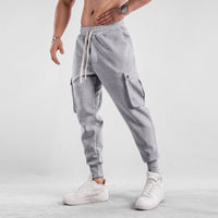 Aurelio | Cargo-Jogginghose – Hellgrau