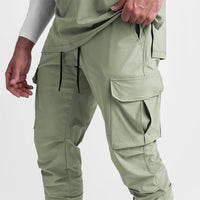 Damon | Multi-Taschen Jogginghose – Hellgrün
