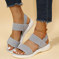 Jella | Damen Freizeit-Sandalen – Grau