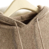 Celeste Cashmere Cloud Hoodie – Camel