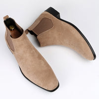 Fabio | Chelsea Boots – Beige