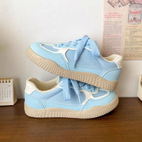 Damen Komfortable Sneakers mit atmungsaktiver Mesh-Oberfläche und rutschfester Sohle – Blau