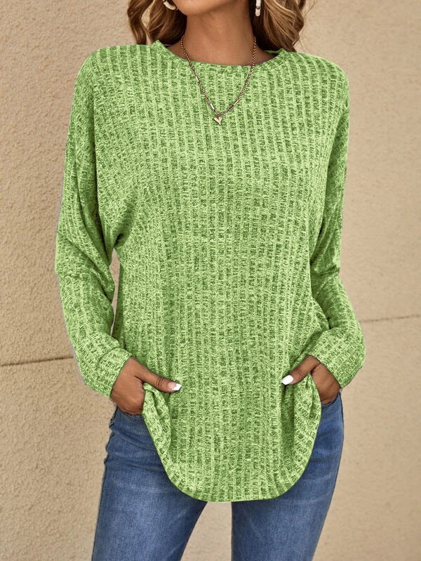 Yanna - Lässiger Langarm-Pullover