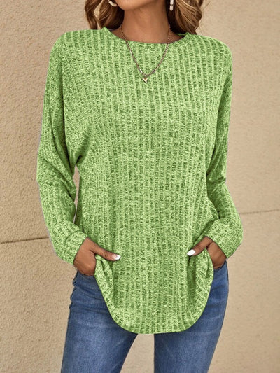 Yanna - Lässiger Langarm-Pullover