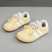 Damen Sportliche Sneakers mit ergonomischem Design und rutschfester Profilsohle – Gelb