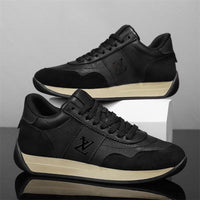 Damen Sportliche Sneakers mit eleganter Farbkombination und strapazierfähigem Obermaterial – Schwarz