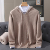 Valencia Cashmere Hoodie – Camel