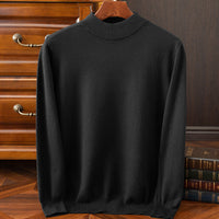 Carter Mock Neck – Schwarz