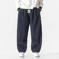 Masaaki | Einzigartige Cordhose – Marine