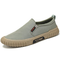 Damen Leichte Slip-On Freizeitschuhe – Dunkelgrün