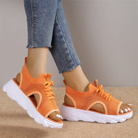 Christine - Ultraleichte Sandalen für Frauen – Orange