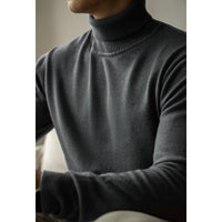 Bosse™ - Herren-Rollkragenpullover – Grau