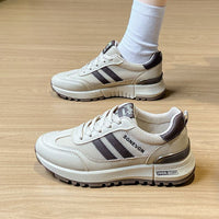 Damen Sportliche Freizeitschuhe mit atmungsaktiver Oberflächenstruktur – Khaki