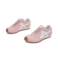 Damen Sportliche Sneakers mit optimierter Dämpfung und robustem Obermaterial – Rosarot