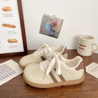 Damen Sportliche Sneaker mit gepolsterter Innensohle und rutschfester Sohle – Khaki