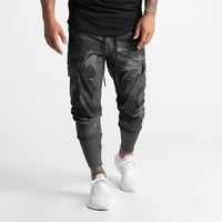 Damon | Multi-Taschen Jogginghose – Tarnschwarz