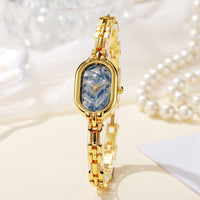 Alira Gold Moment Watch – Blau