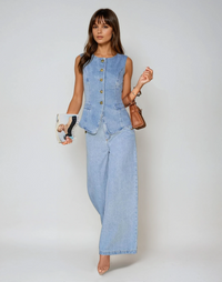 Gaya – Dein neues Denim-Lieblingsset – Blau