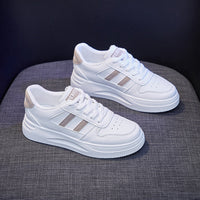 Damen Elegante Sneaker mit modischen Details und bequemer Sohle – Braun