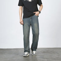 Porto | Relaxed Fit Stretch Jeans – Retroblau