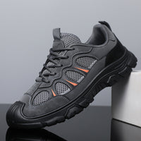 Damen Outdoor-Sneaker mit griffiger Sohle und atmungsaktivem Obermaterial – Grau