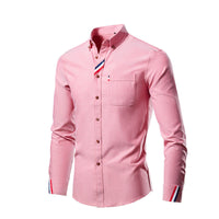 Konstantin | Herren Figurbetontes Business Hemd – Wassermelonenrot