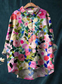 Nikkie – Elegante Bluse mit Blumenmuster – Print  1