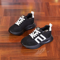 Damen Sportliche Sneakers mit hohem Tragekomfort und atmungsaktivem Obermaterial – Schwarz