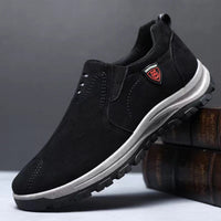 Damen Modische Schnürschuhe mit rutschfester Sohle und atmungsaktivem Innenfutter – Schwarz