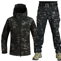 Nomad-Set | Wetterfeste Outdoor-Kombination – Nacht Tarnmuster