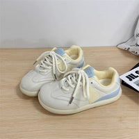 Damen Sportliche Sneakers mit ergonomischem Design und atmungsaktiver Obermaterialstruktur – Gelb