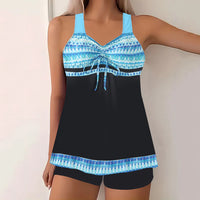 Klassisches Tankini Set Für Damen | Sommer – Hellblau