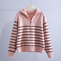 Capri Zip Sweater – Rosa