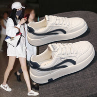 Damen Modische Sneakers mit sportlichem Profil und bequemem Fußbett – Schwarz