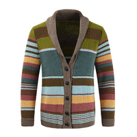 Fabrizio | Premium Woll-Cardigan – Grün