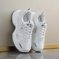 Damen Atmungsaktive Sport Sneakers mit ergonomischer Dämpfung und flexiblem Obermaterial – Grau