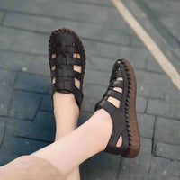 Deichma Sandalen Damen | Modisch Bequeme Sommer-Pantoletten für heiße Tage – Schwarz