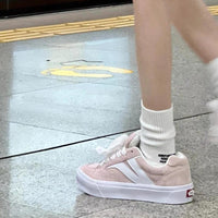Damen Trendige Sneakers mit hohem Komfort und sportlicher Sohle – Rosarot