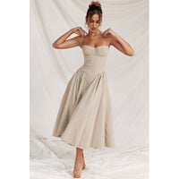 Heidi-Mode | Korsettkleid – Aprikose