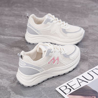Damen Sportliche und atmungsaktive Lauf Sneakers – Grau