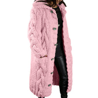 DAME OVERSIZED CARDIGAN MANTEL | MODERNER STIL, KOMFORTABEL, VIELSEITIG – Rosa