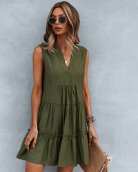 Amelie® | Ibiza Mode stilvolle Frauen Kleid für den Sommer – Grün