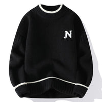 Nathanael - Minimalistischer Stil für den Winter – Schwarz