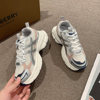 Damen Sportliche Sneakers mit innovativer Dämpfungstechnologie und atmungsaktiver Oberflächenstruktur – Blaugrau