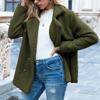 LIA - SHERPA-JACKE – Grün
