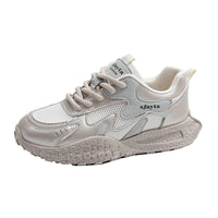 Damen Sportliche Sneakers mit innovativem Dämpfungssystem – Silber