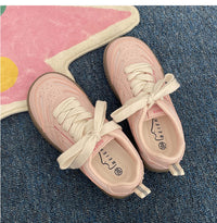 Damen Sportliche Sneaker mit atmungsaktiver Netzstruktur und rutschfester Sohle – Rosarot
