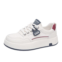 Damen Sportliche Komfort Sneakers mit dämpfender Sohle – Rot